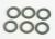 WASHERS, TEFLON 4x6x.5mm