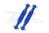ALUMINIUM DOG BONE (58MM)-1PR blue