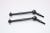 STEEL #45 REAR CVD DRIVE SHAFT - 1PR black