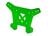 Achterschokdempertoren 6061-T6 aluminium groen