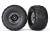 Tires & wheels, assembled, glued (chrome wheels, Terra Groov