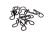 Karo-Clips Heavy Duty schwarz (12)