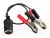 Adapterkabel Zigarettenanzünder/Krokoklemmen 12 Volt