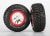 Tires & Wheels BFGoodrich/S-Spoke Chrome-Red (14mm) (2)