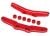 TRX8338R, Shock Towers voor en achter Alu Red