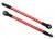 Push-Rods Alu rot (2) (Rod Ends montiert)