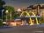 H0 McDonald`s fast food restaurant met McCafé