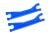 Wide-X-Maxx bovenste draagarm blauw l/rv/h (2)