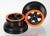 Felgen SCT schwarz / orange 2WD vorn