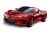 TRAXXAS 4Tec 3.0 Corvette C8 rood RTR zonder Accu/Lader