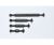 1:14 Propeller shaft Set (4) 6x6 Steel