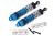 Stoßdämpfer 7075-T6 Aluminium hinten 90mm blau