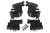 Akku Hold-Down Halter, links (2) rechts (2) 3x18mm CS (4)