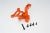 ALUMINIUM STEERING BELLCRANK SUPPORT  - 1SET orange