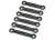 Camber Link/Toe Link Set (Plastik/ nicht einstellbar) (v/h)