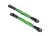 L/R Gewindestange Camber 73mm hi Alurohr grün eloxiert