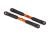 Toespoorstang 7075-T6 aluminium oranje 120mm voorzijde (2)