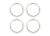 Pro Scale Beadlock Ringe Aluminium silber (4)