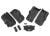 Fender innen vo/hi (je 2) / Rock Light Covers (8)/ Akku-Plat