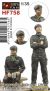 BAOR Centurion MBT crew - 2 figures