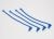 Karo-Clip Halter blau (4)