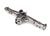 Achs-Gehäuse hinten, Diff-carrier satin schwarz chrome