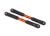 Camber trekstang 7075-T6 aluminium oranje 117mm voorzijde (2)