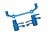 Steering bellcranks 6061-T6 aluminum blue