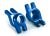 Rädträger hinten l/r Alu blau