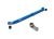Steering plate 6061-T6 aluminum blue
