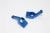 ALLOY REAR KNUCKLE - 1PR blue GPM TRX 1/10 RUSTLER VXL BANDIT