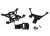 Karo-Halter, vorn/hinten 3x15mm BCS (4) 3x12mm