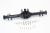 ALUMINUM REAR AXLE HOUSING (WITHOUT CARRIER) -23PC SET black