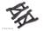 Heavy-duty draagarm achter, zwart, 1° toespoor (2)
