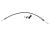 Cable, T-lock hinten