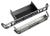 Bumper+Extension hinten (satin schwarz chrome-plated)