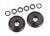 Compleet wiel Wheelie bar 6061-T6 aluminiumgrijs (2)