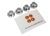 Wielnaafdoppen chroom met sticker (4)