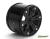 LOUISE, LT3222B, Velg zwart 3.8 Traxxas Style Bead 1 paar