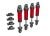 GTM damper 6061-T6 aluminum red complete (4)