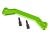 Stuurplaat 6061-T6 aluminium groen met schroeven