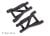 Heavy-duty draagarm achter, zwart, 0° toespoor (2)