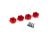 Wieldrager aluminium rood (4)