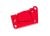 engine plate aluminum red