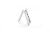 SCALE ACCESSORIES: ALU SHORT STEP LADDER FOR CRAWLERS -1PC