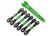 Turnbuckles Alu grün CamberLinks 32mm v(2)/28mm h(2) Toe Lin