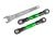Camber trekstang 7075-T6 aluminium groen 56mm achter l/r
