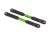 Camber trekstang 7075-T6 aluminium groen 117mm voorzijde (2)