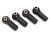 Rod ends (4) (montiert mit Pivot-Kugeln)