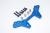 ALUMINIUM REAR SHOCK TOWER - 1PC blue